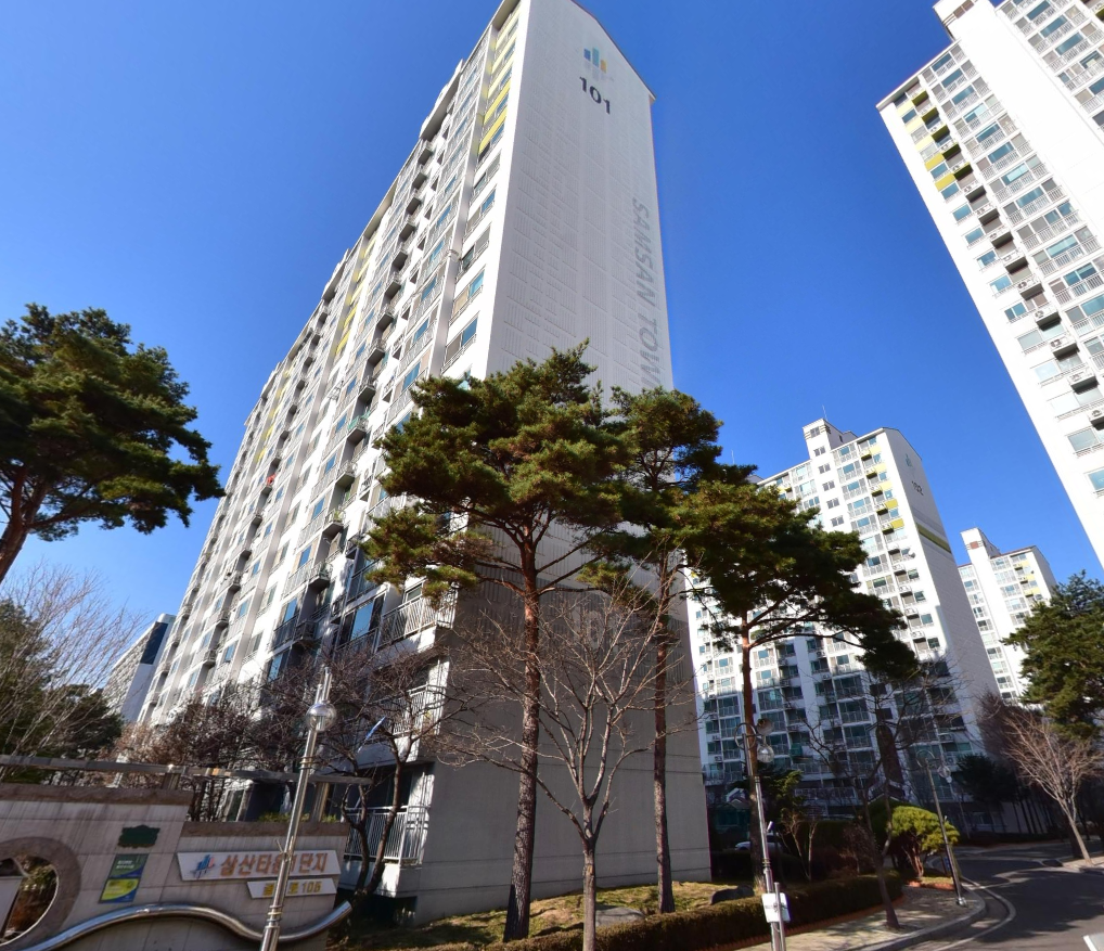 삼산타운1단지 아파트 전경